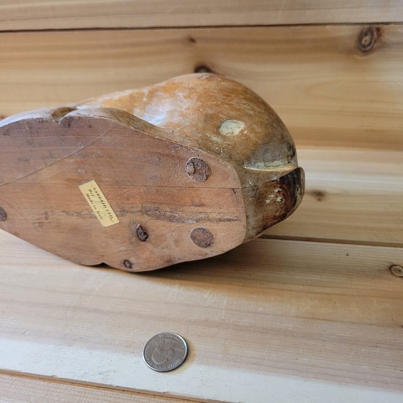 Vintage Hand Carved in Italy Wooden Bunny - Picture 7 of 8